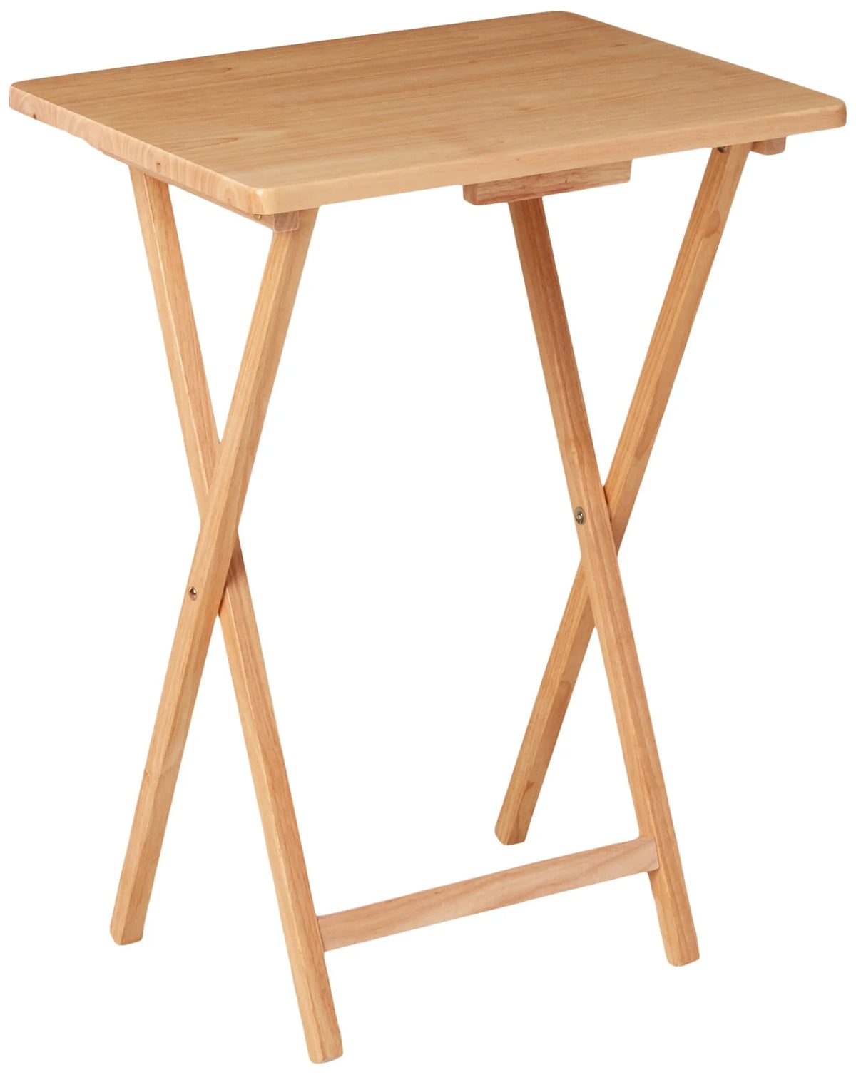 Folding TV Tray Table Natural I3557