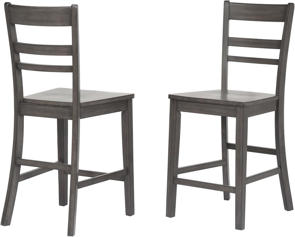 Expandable Drop Leaf Kitchen Island Set with 2 Stools, Drawers and Cabinet N62325