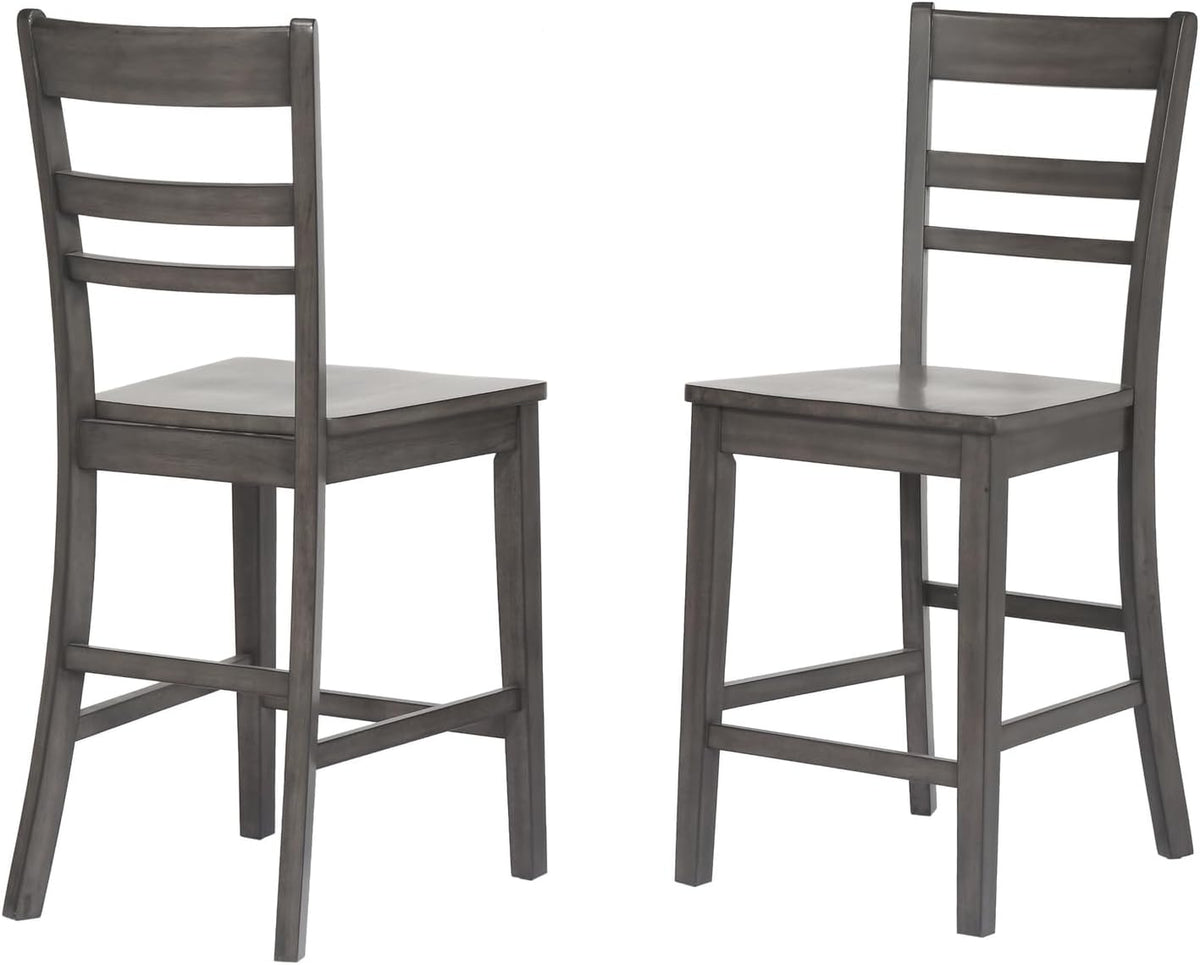 Expandable Drop Leaf Kitchen Island Set with 2 Stools, Drawers and Cabinet N62325