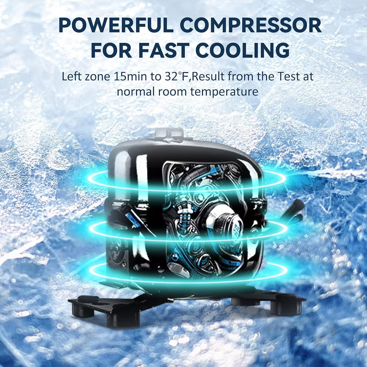 12/24V DC and 110-240V AC Car Refrigerator Cooler T97769