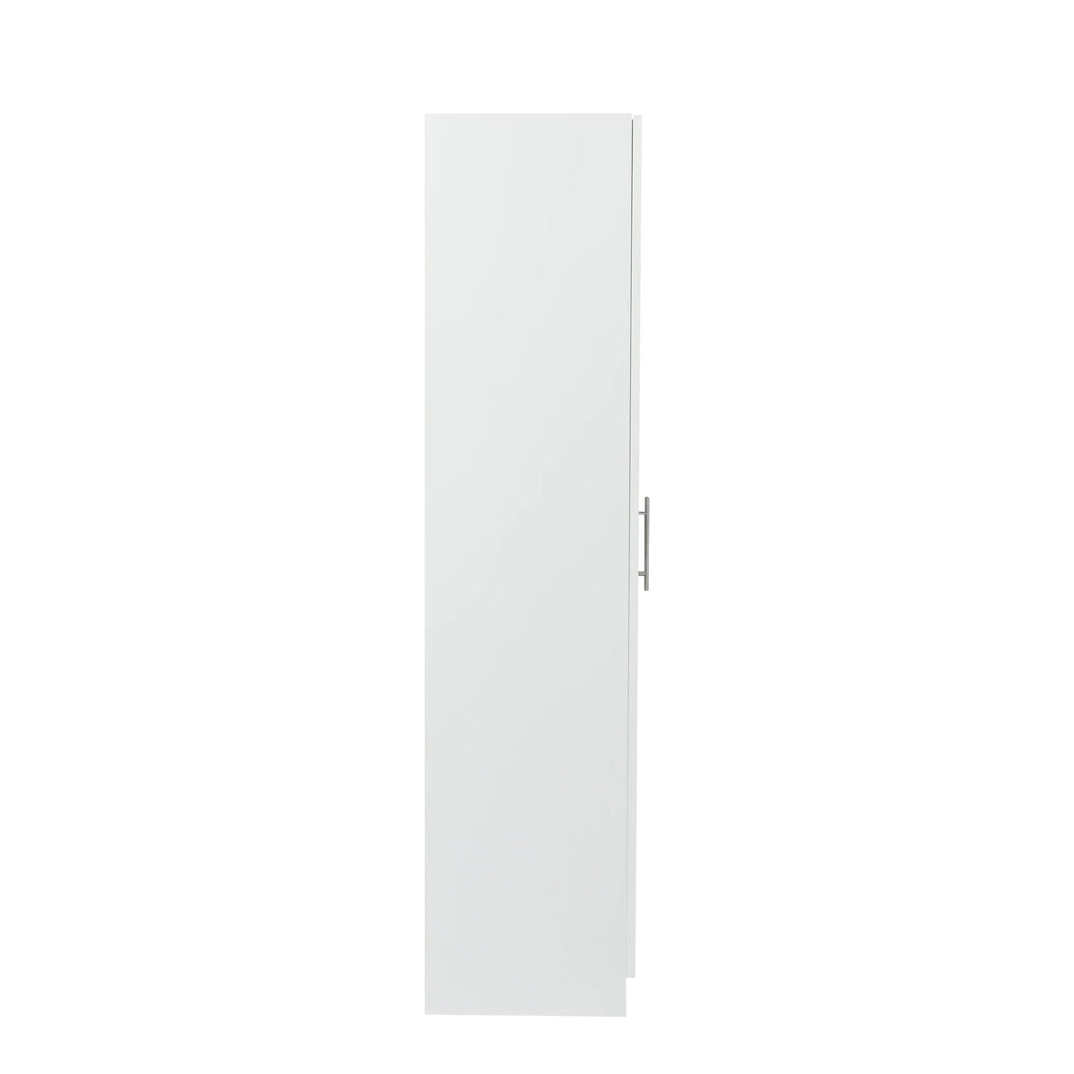 White 2 Door 3 Partition Wardrobe Cabinet E303