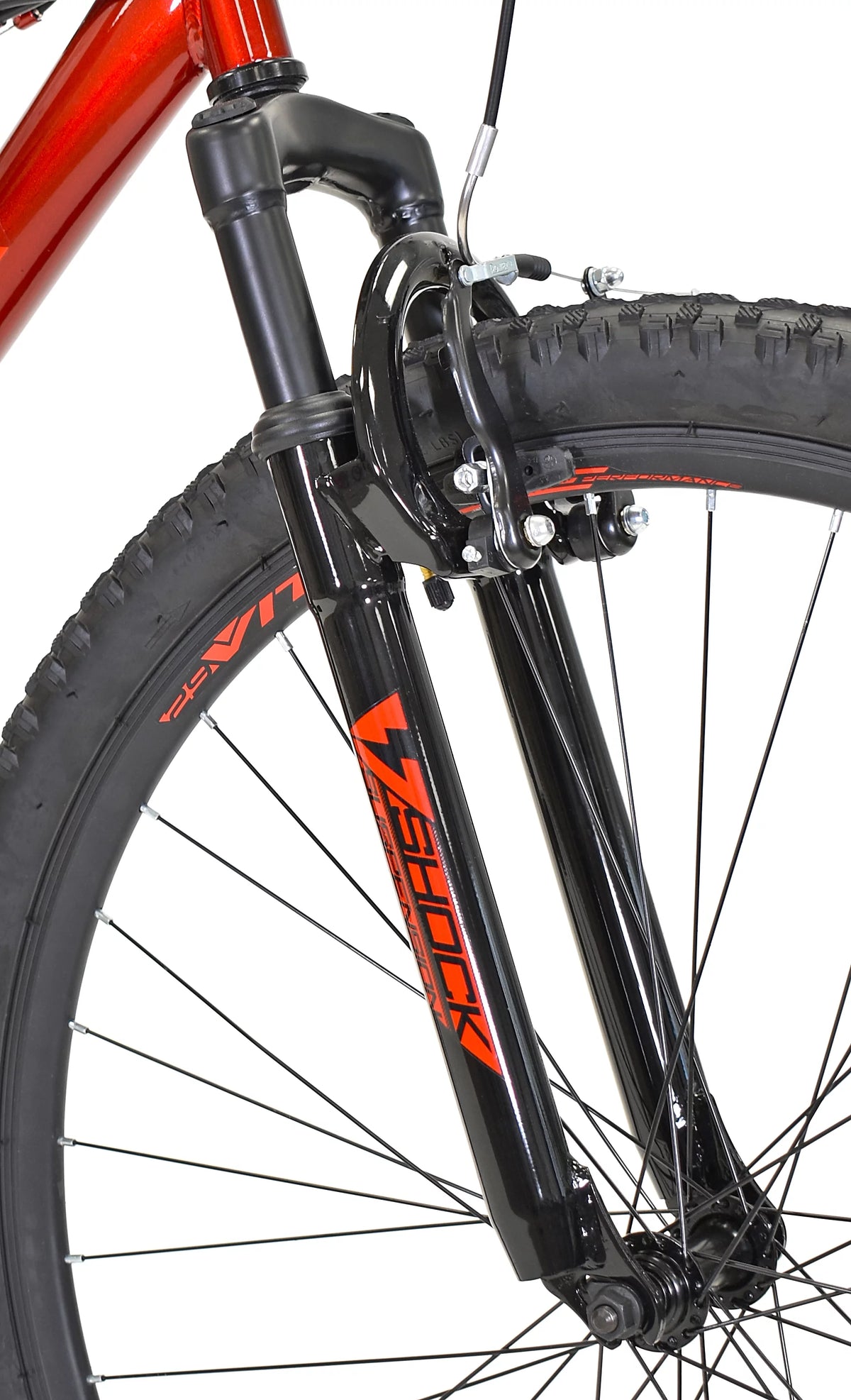 Red Dual Suspension Mountain Bike M22674
