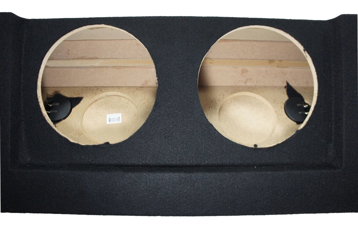 Dual 10" Sub Box Enclosure for Chevy Colorado Crew Cab Truck Z6985