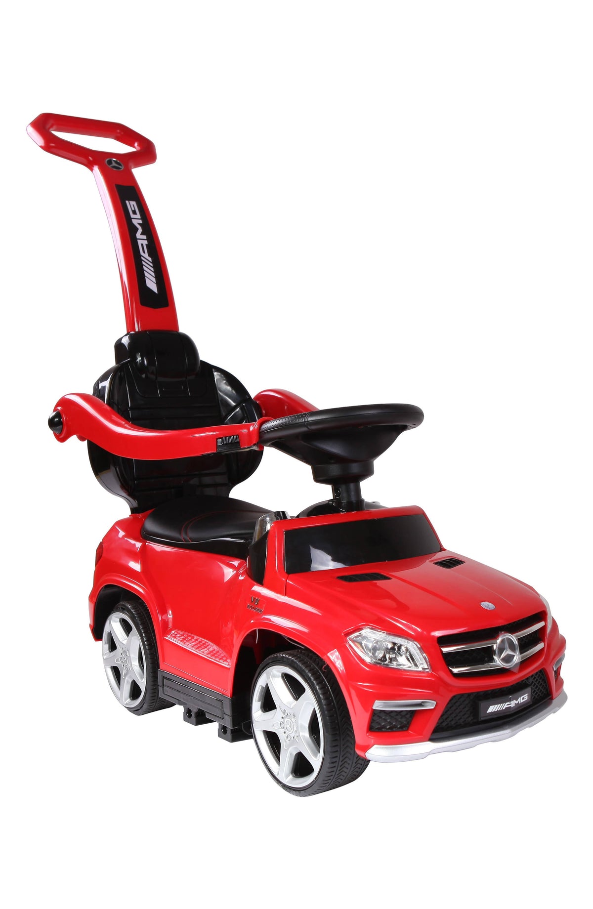 Red 4 in 1 Mercedes Push Car H97915
