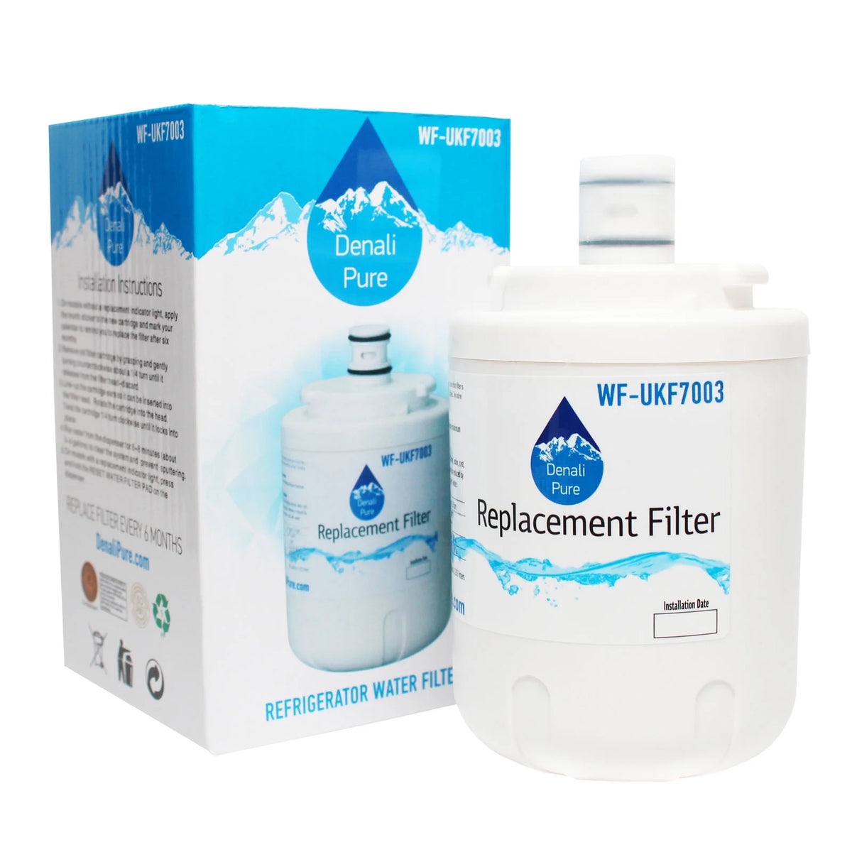 3-Pack Replacement Refrigerator Water Filter Cartridge K90644