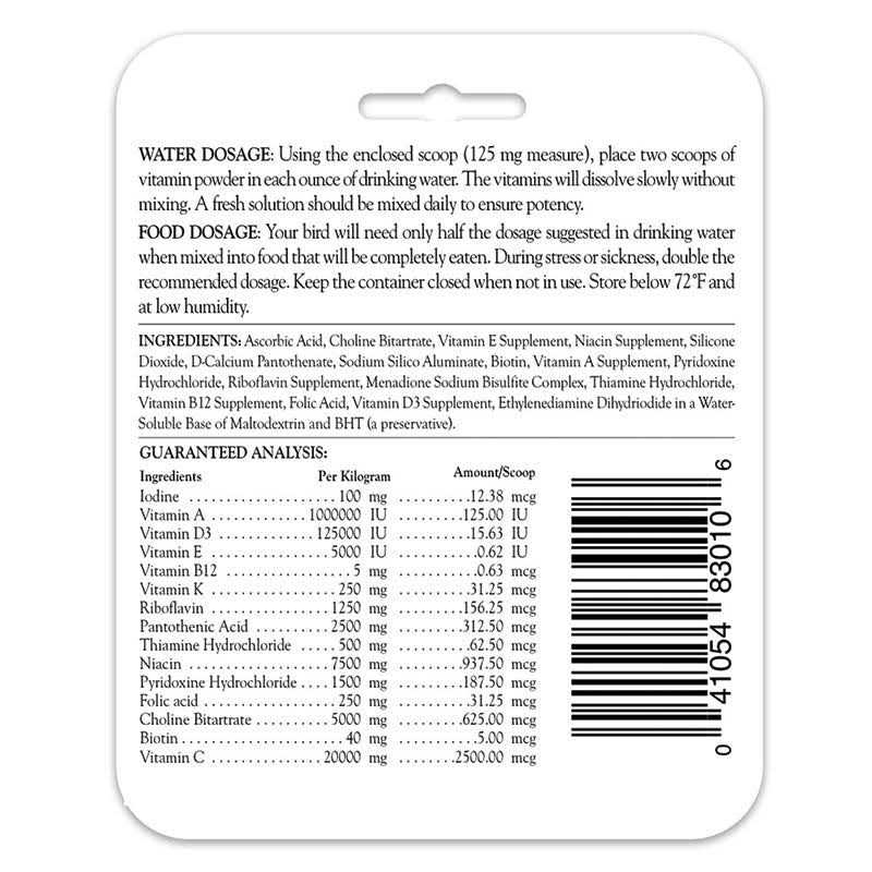 Bird Vitamins U540