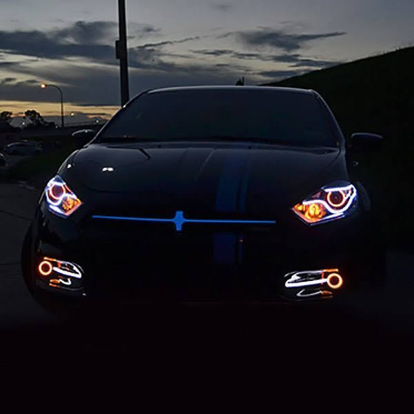 LED Waterproof Fog Halo Kit for Ford Mustang Shelby 2010-2012 X183691