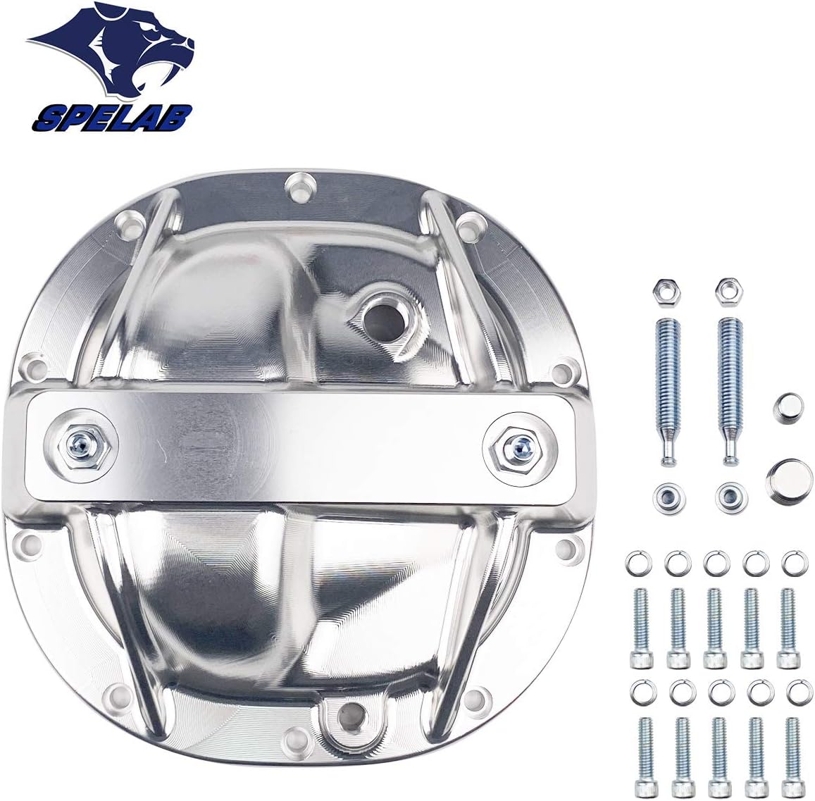 Billet Aluminium Alloy 8.8" Differential Cover with 10 Bolts X2912