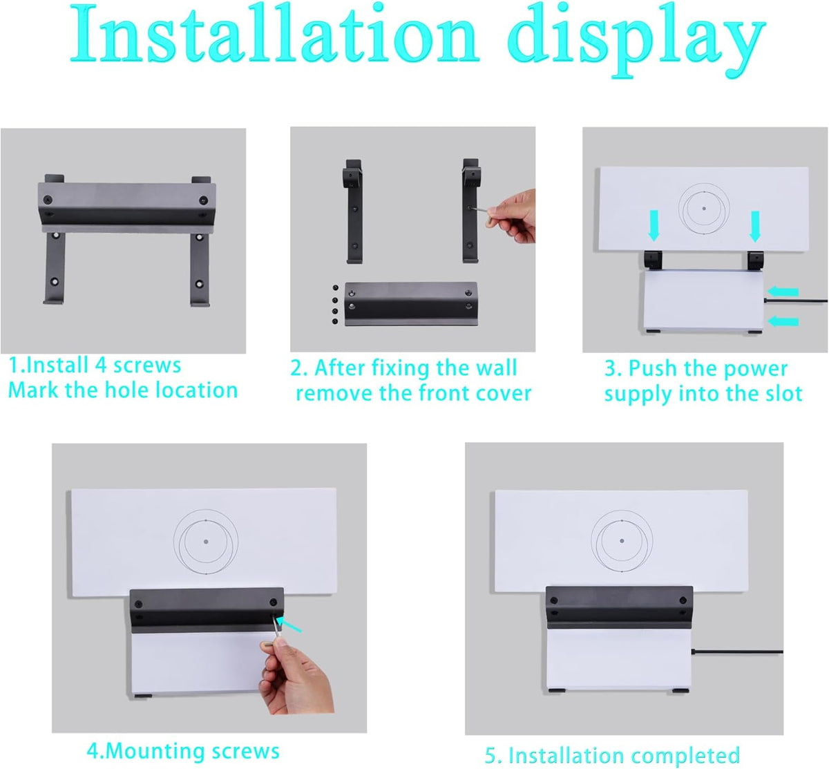 Aluminum Bracket for Starlink Gen 3 Router and Power Supply I40991