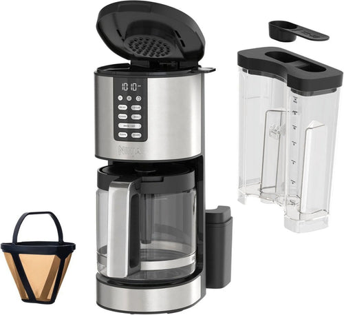 14-Cup Programmable Coffee Maker with Glass Carafe and Permanent Filter Q9373