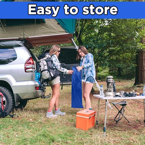 2 Pack 450lbs Camping Cot with Carry Bag Portable Folding Heavy Duty Bed X717