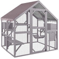 Outdoor Cat Enclosure with Bridges K7224