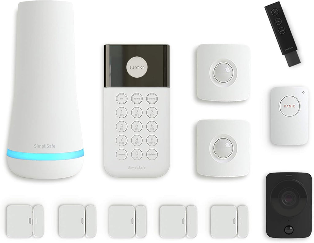 9 Piece Wireless Home Security System with HD Camera S4388