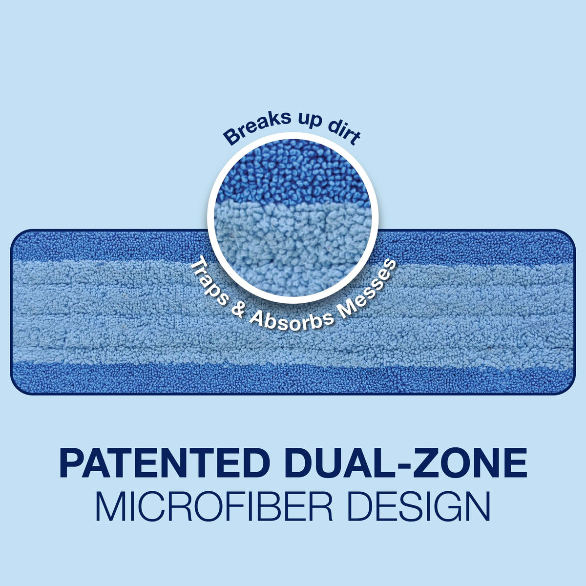 Microfiber Cleaning Pad for Hard-Surface Floors C30523