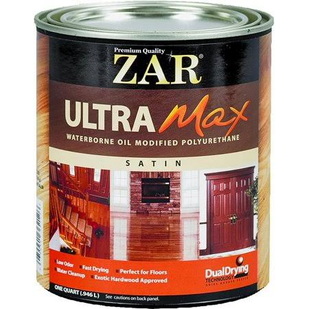 Satin Ultra Max Waterborne Oil Modified Interior Pyurethane Quart (Case of 4) U8109