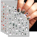 Varied Holiday Nail Art Stickers V29529