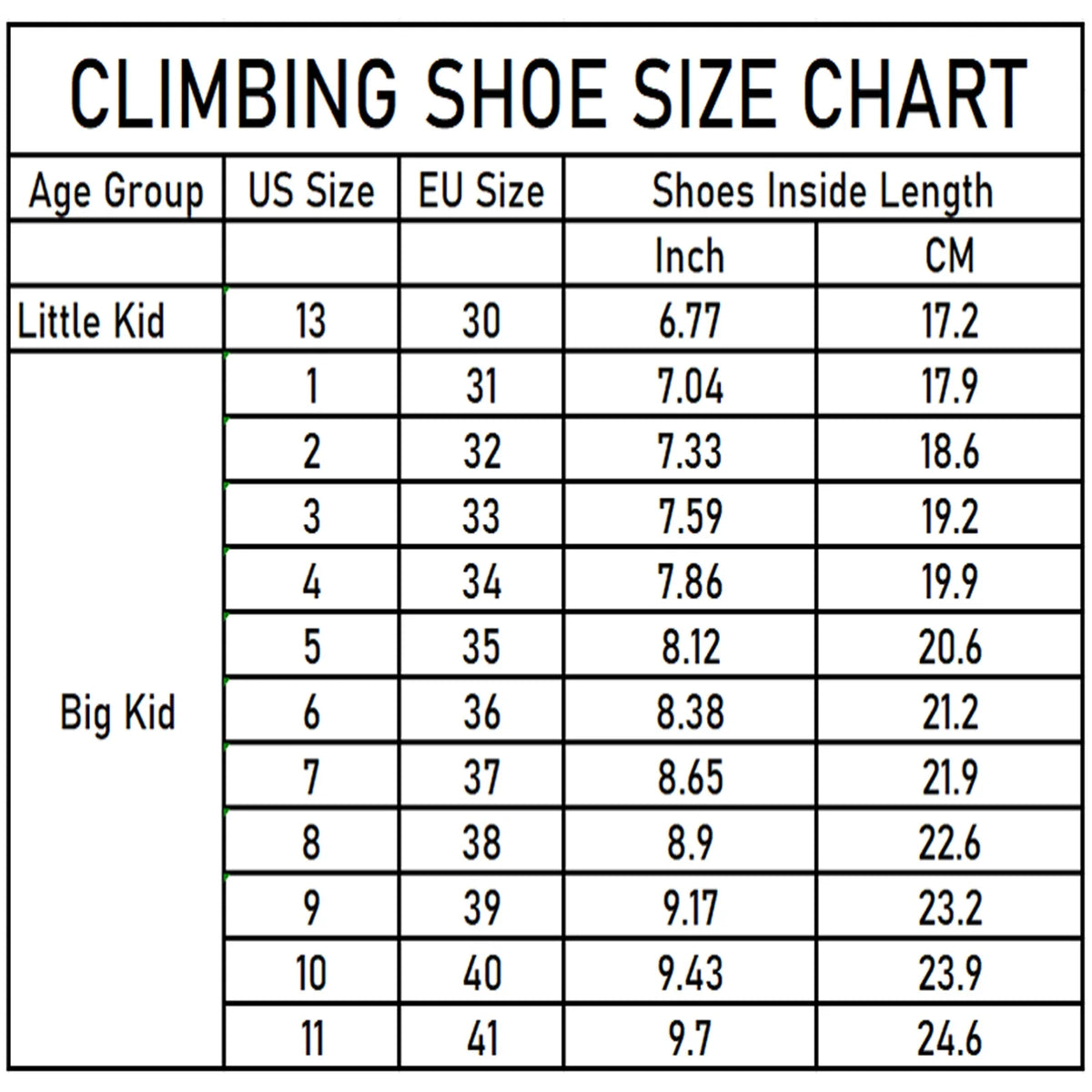 Kids Rock Climbing Shoes K438