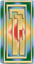 Vertical 1 Canvas Art Z869
