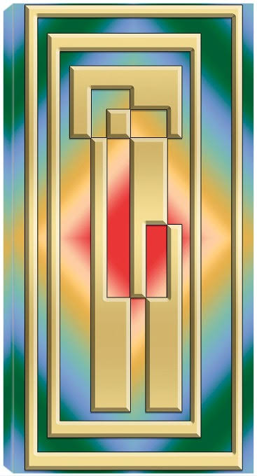 Vertical 1 Canvas Art Z869