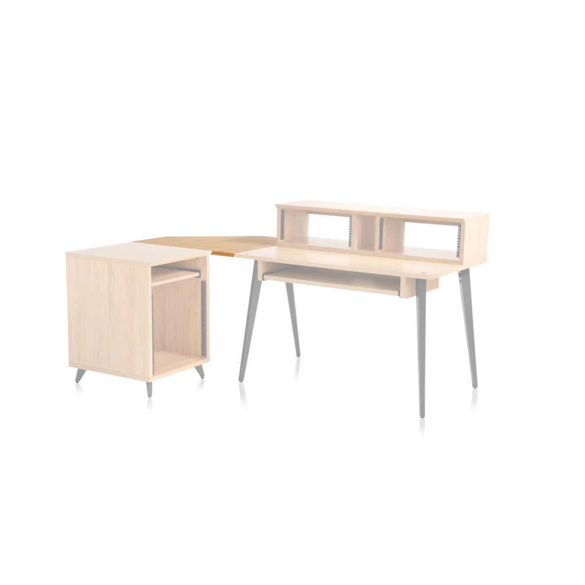 Corner Desk in Natural Maple Matte Finish M88545