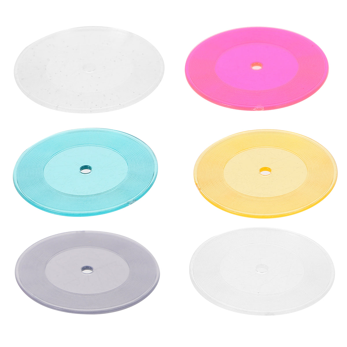 6 Pcs Plastic Dollhouse Music Accessories A2290