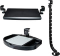 Black Heavy-Duty Metal Desk Organizer Bundle with Keyboard Tray R885636