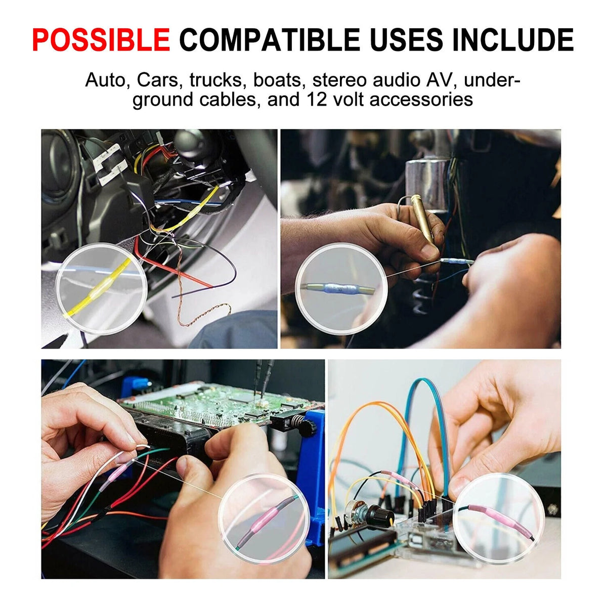 Heat Shrink Butt Connector Waterproof F36660