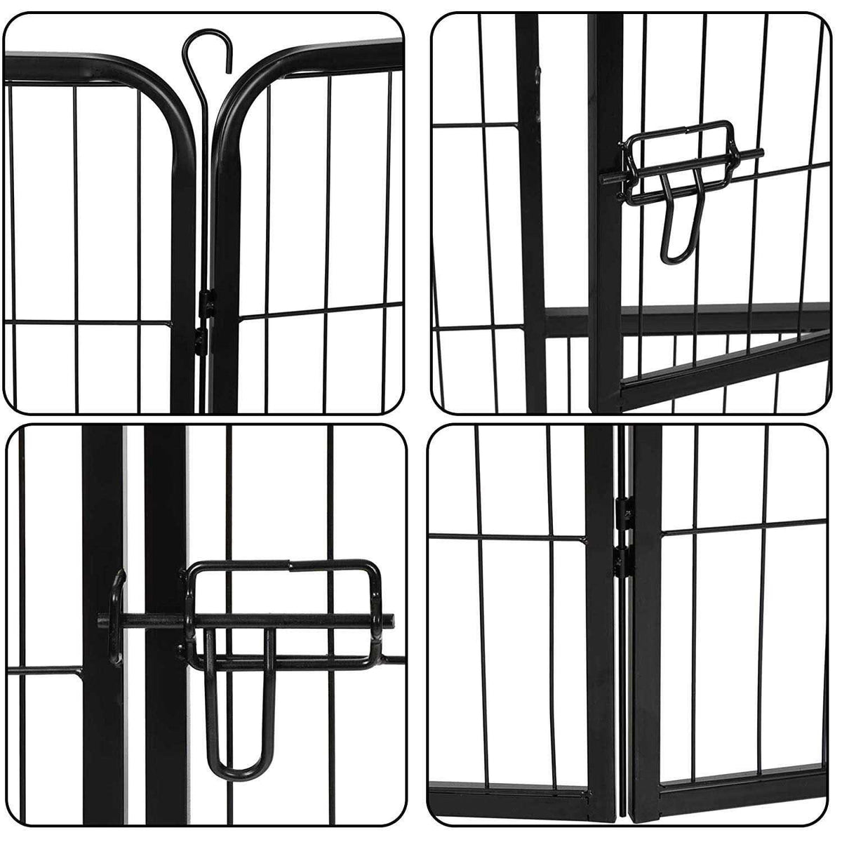 Foldable Metal Exercise Pen & Pet Playpen H469020