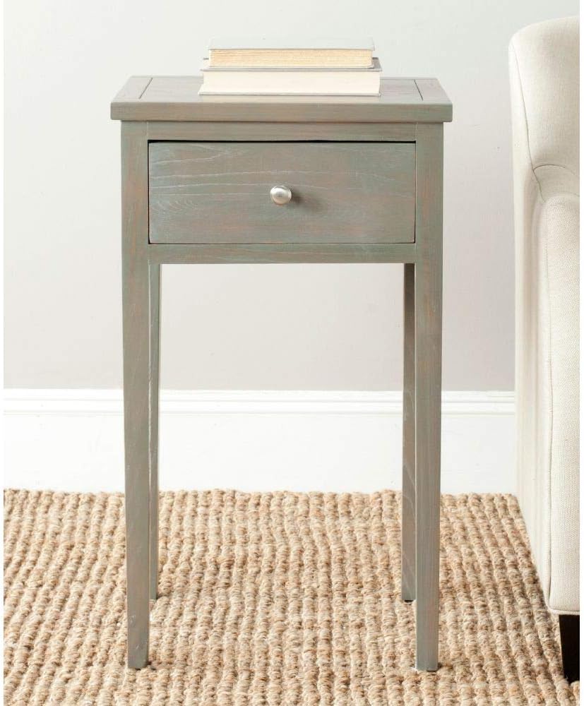 French Grey End Table O327130