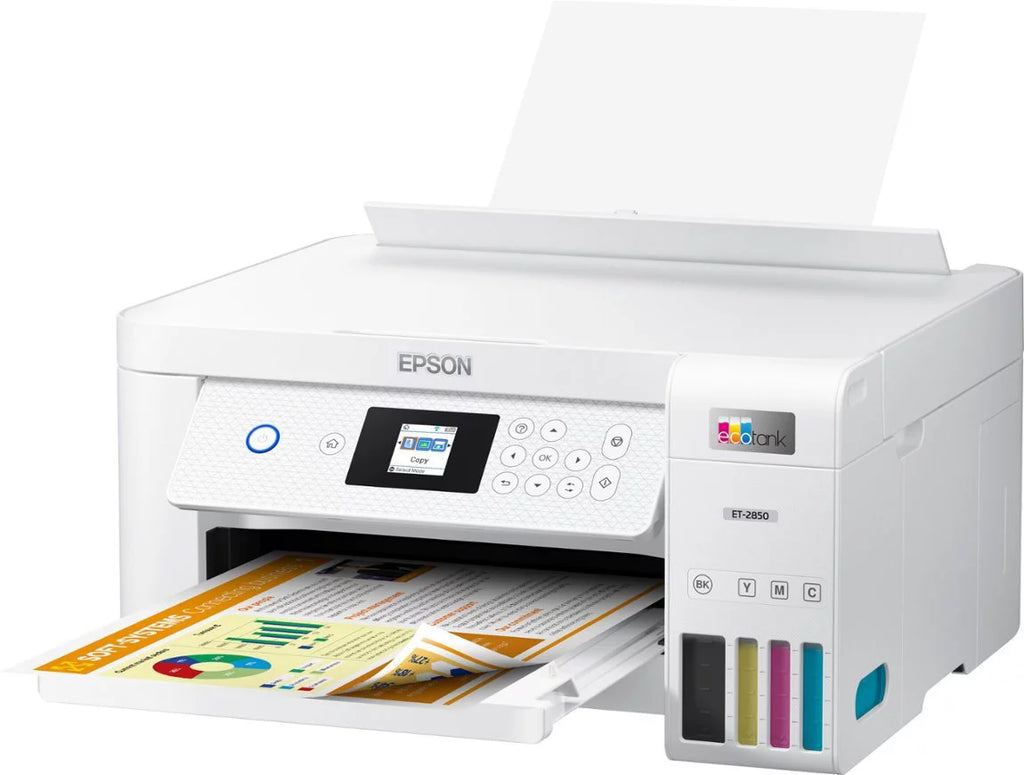 White All-in-One Supertank Inkjet Printer J111
