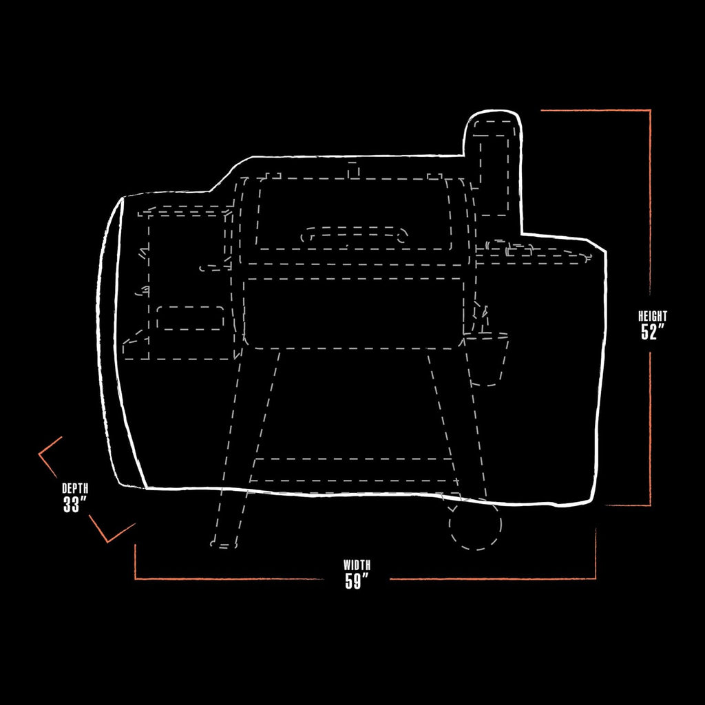 Wood Pellet Grill Cover P345573
