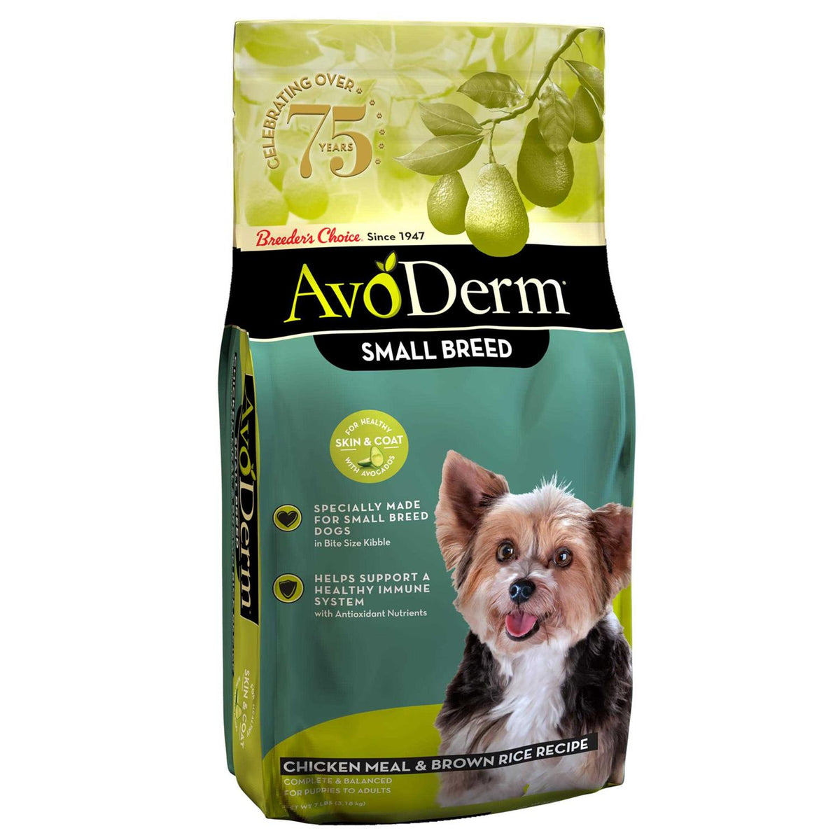 Natural Chicken Meal & Brown Rice Small Breed Adult Dog Food G11378
