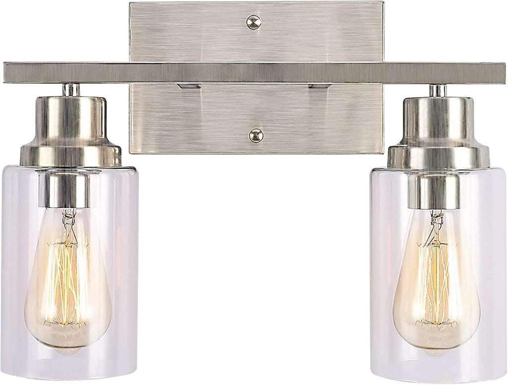 3-Light Black Wall Sconce Bathroom Vanity Light I886688