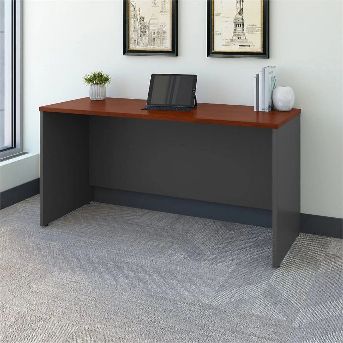 60W x 24D Credenza Desk F913
