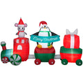 Christmas Train Outdoor Inflatable K9074