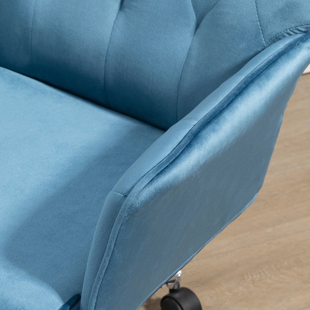 Blue Adjustable Swivel Task Chair V4243