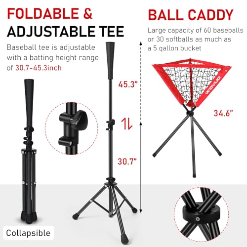 7x7 ft Baseball Softball Net with Strike Zone W7463