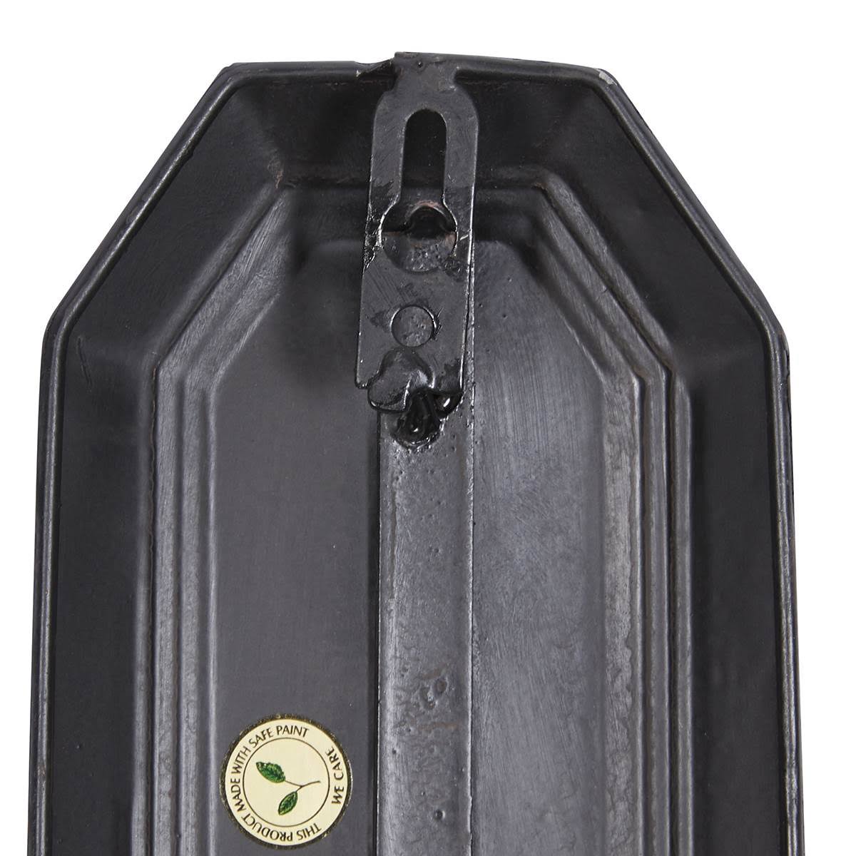 Black Iron Industrial Candlestick Holders A732604