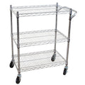 Chrome 3-Tier Heavy Duty Utility Cart T478163
