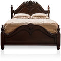 Queen Cherry Traditional Bed Y7907
