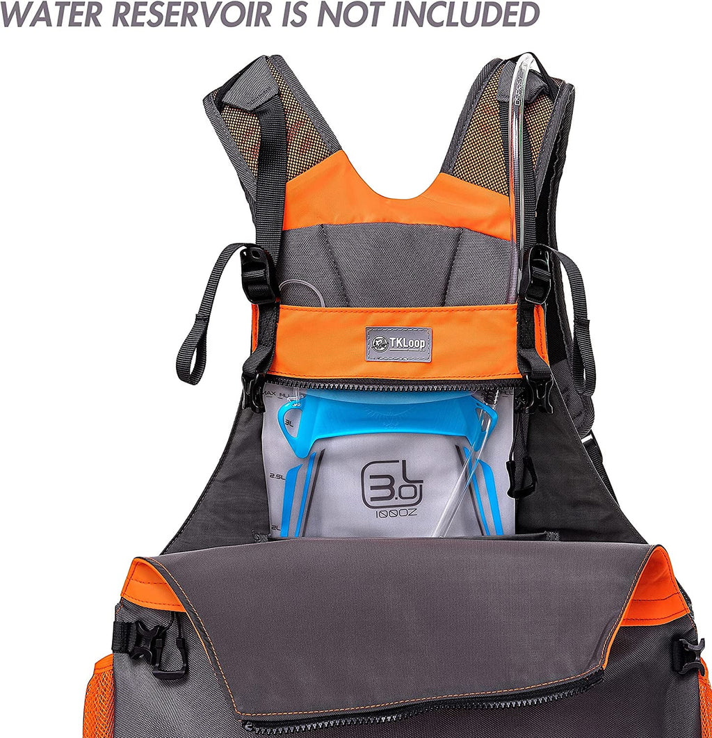 Orange Grey Upland Hunting Vest with Blood-Proof Lining H570