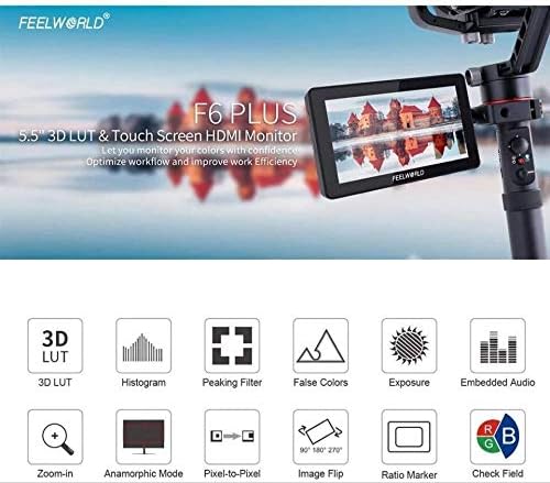 5.5 Inch 3D Touch Screen IPS FHD 4K HDMI Field Monitor G725574