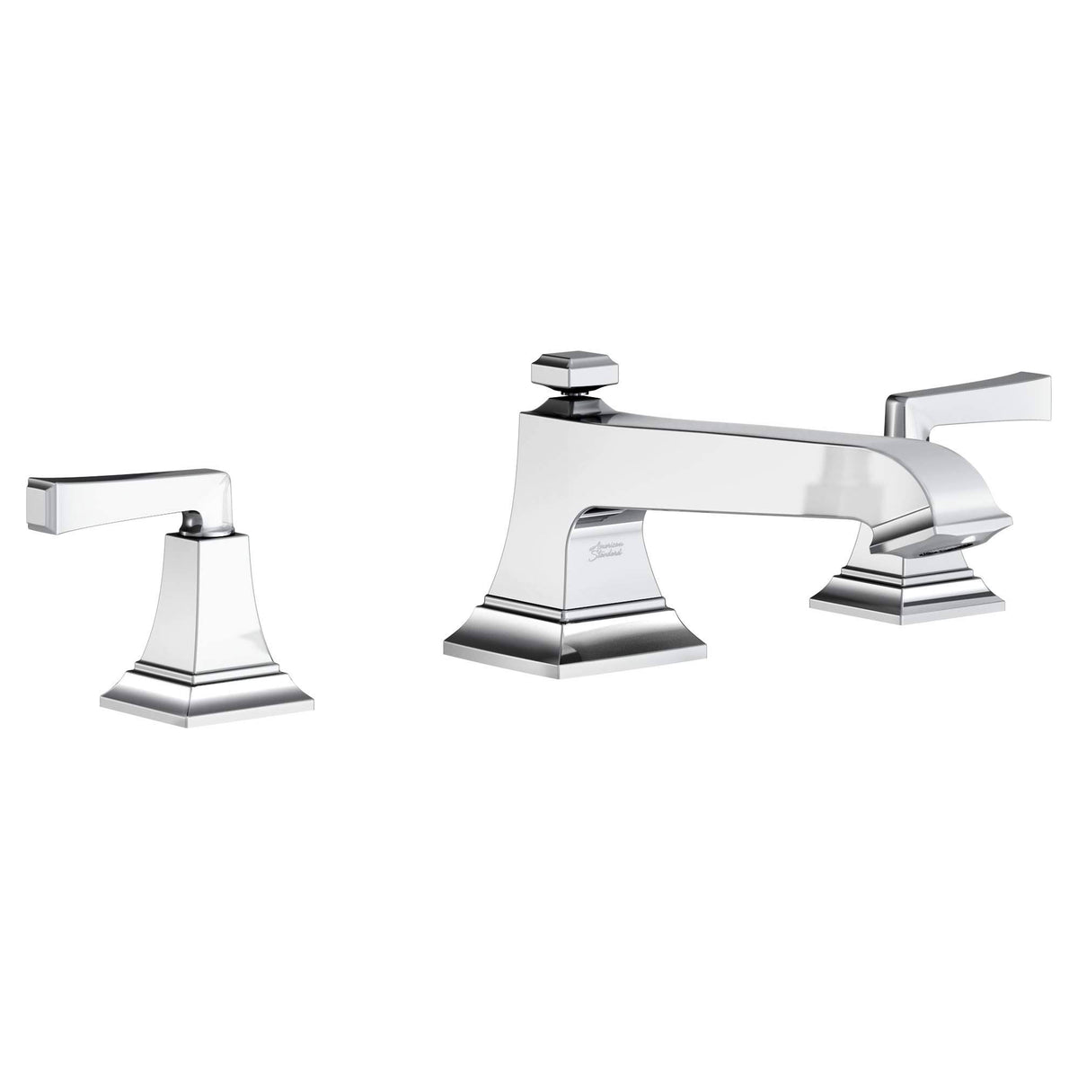 Polished Chrome Deck Mounted Roman Tub Filler I56004