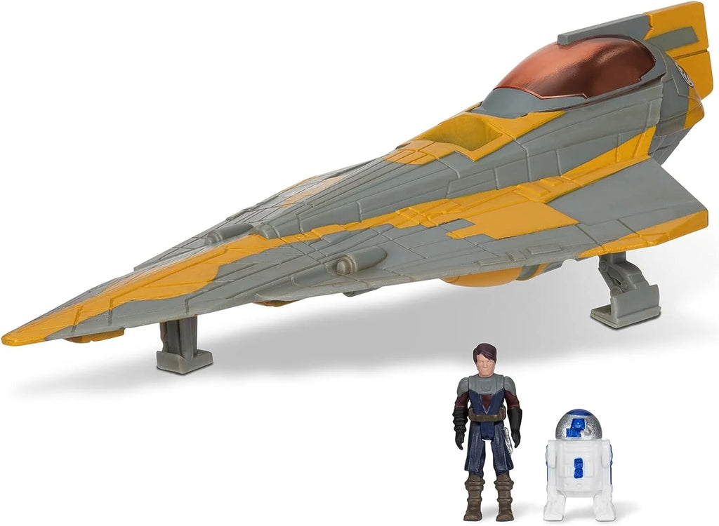 5-Inch Starfighter Class Vehicle with Two 1-Inch Micro Figure Accessories N731