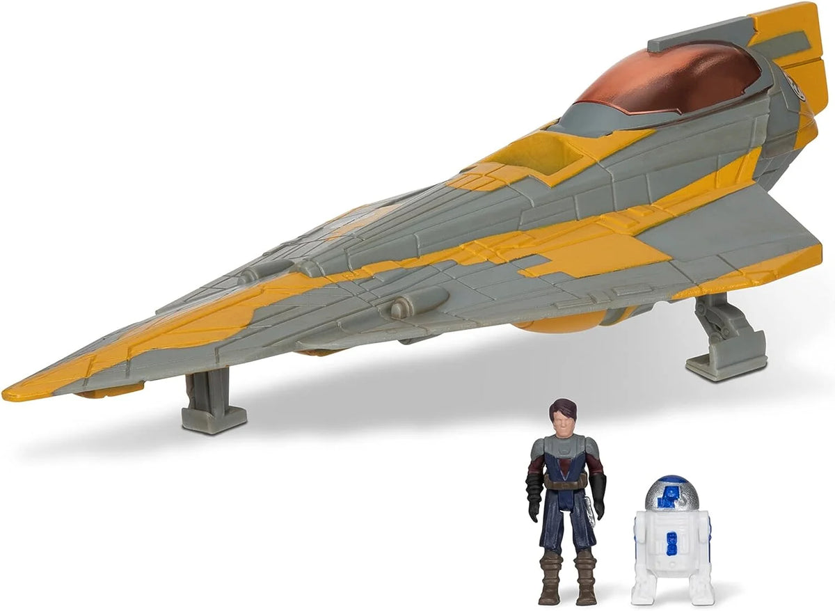 5-Inch Starfighter Class Vehicle with Two 1-Inch Micro Figure Accessories N731