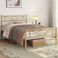 Queen Black Metal Bed H425683
