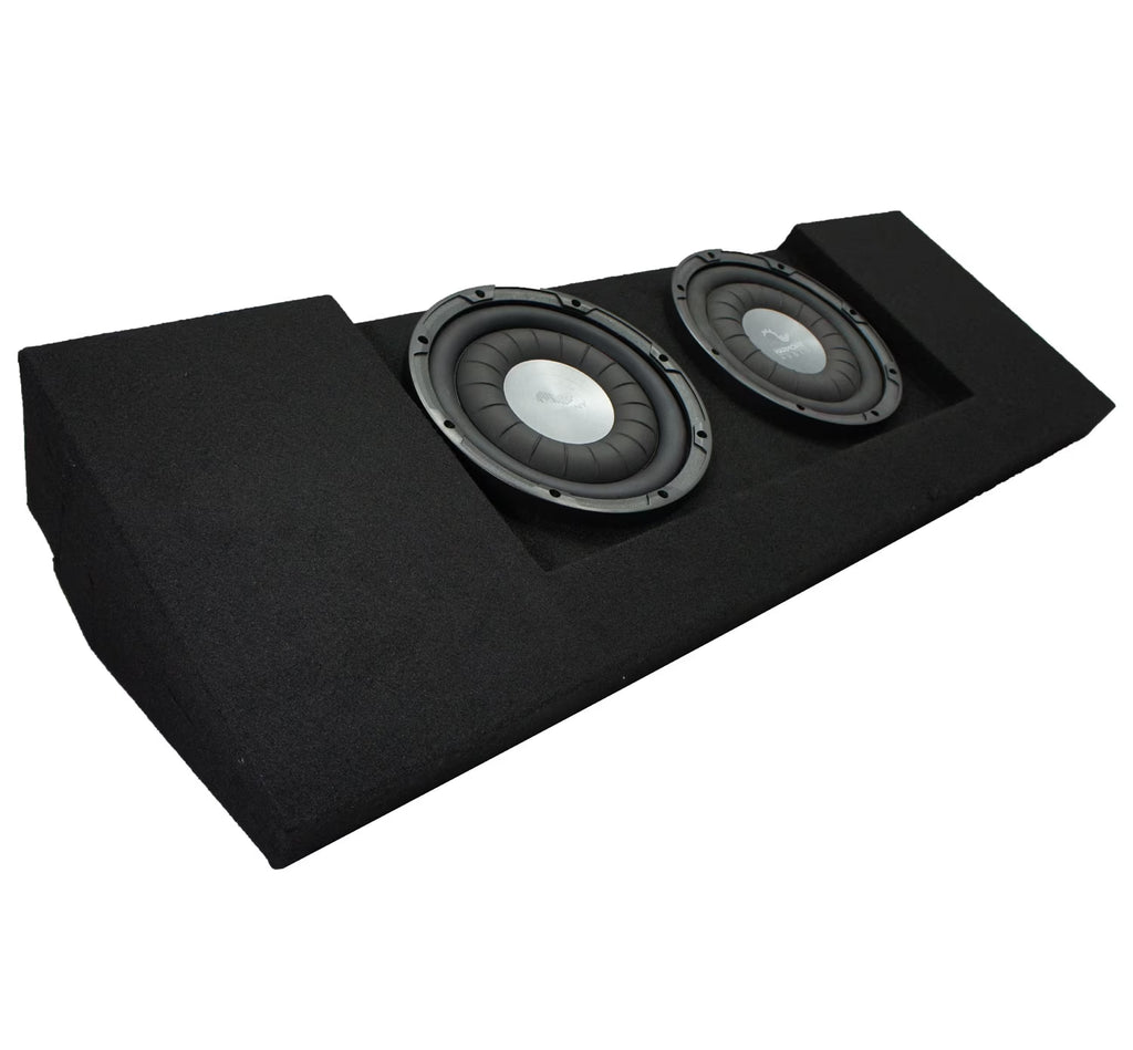 Dual 10" Sub Box Enclosure for Chevy Colorado Crew Cab Truck Z6985
