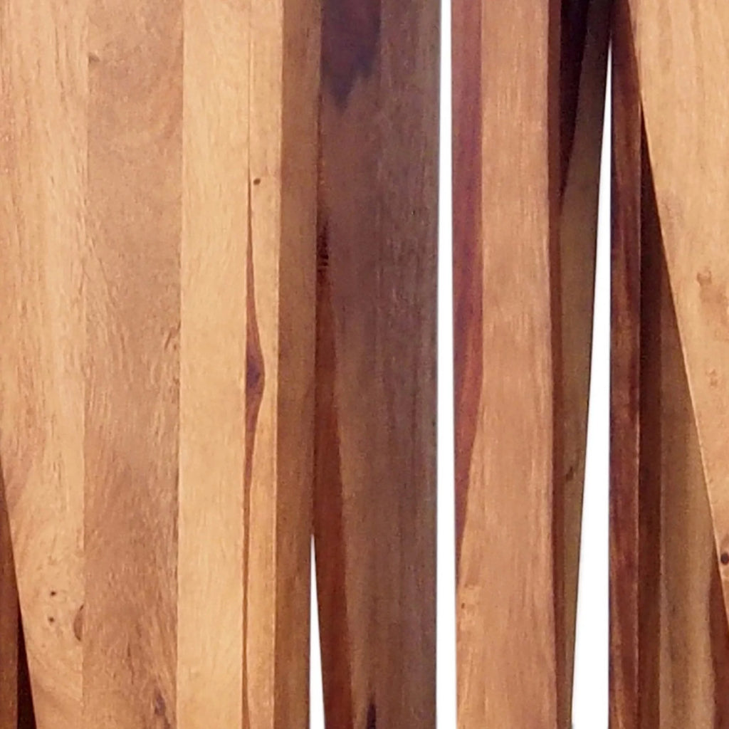 Set of 3 Sheesham Wood Pedestal Table Stand Y65940