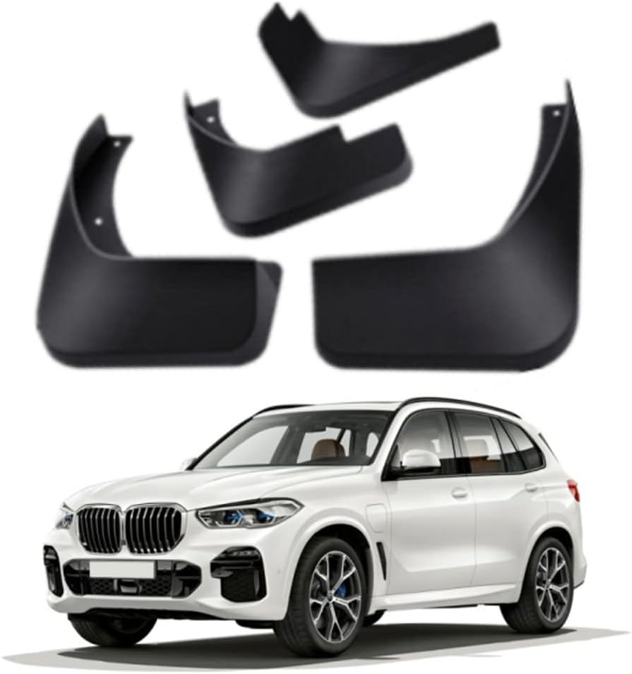 Mud Flaps Kit Front and Rear 4-PC Set S777492
