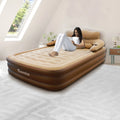 Queen 18 inch Air Mattress with Built-in Pump M187111